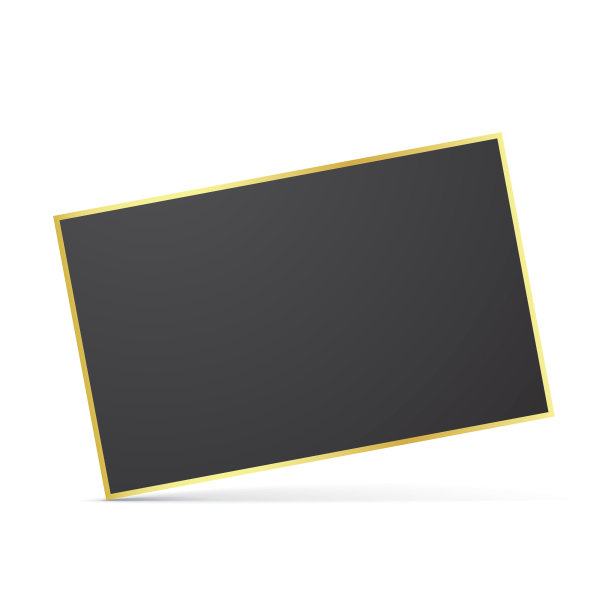 黑牌孤立在白色背景上图片下载