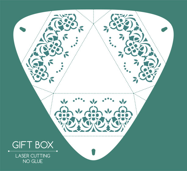 激光切割礼品盒图片下载