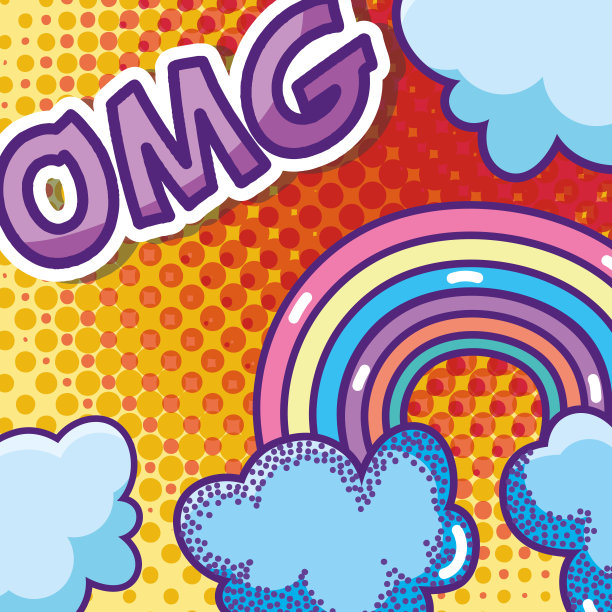 我的天，流行艺术漫画图片下载