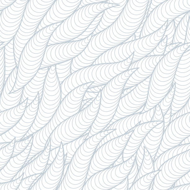 无缝抽象手绘波浪图案，波浪背景。图片下载