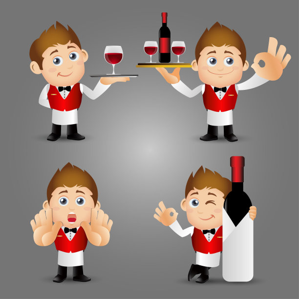 人们设置-职业-服务员图片下载