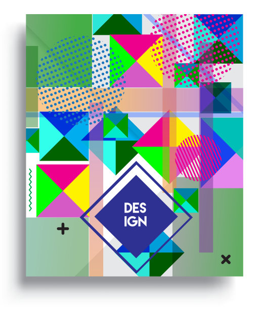 抽象几何背景，现代对角背景几何设计元素。图片下载