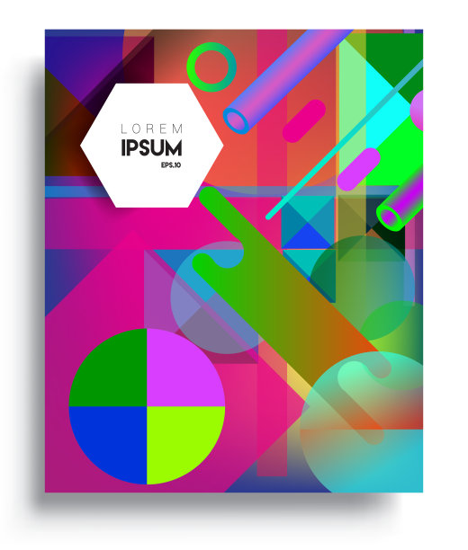 抽象几何图案设计与背景。图片下载