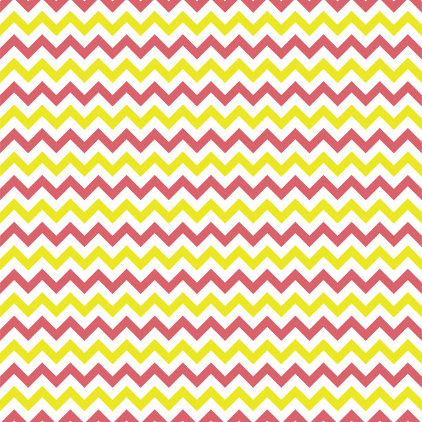 粉色和黄色人字形无缝图案图片下载