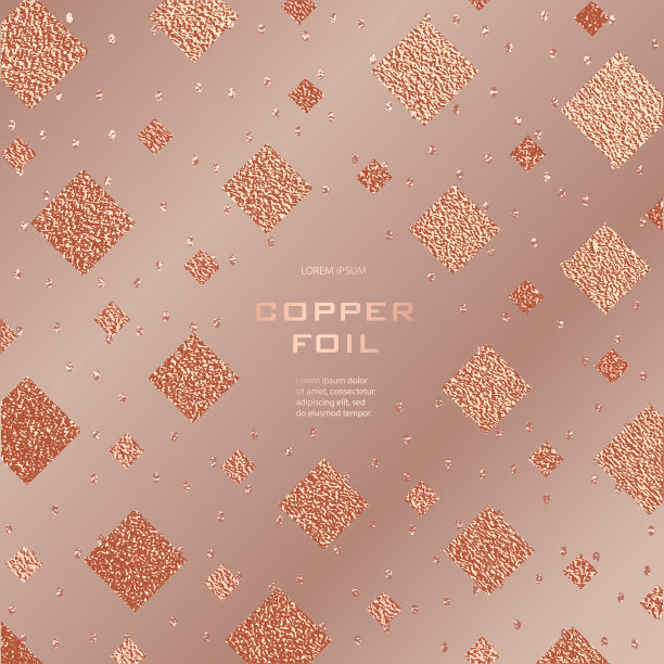 金属质感。黄金的几何图案。青铜菱形砖。铜闪光几何纹理图片下载