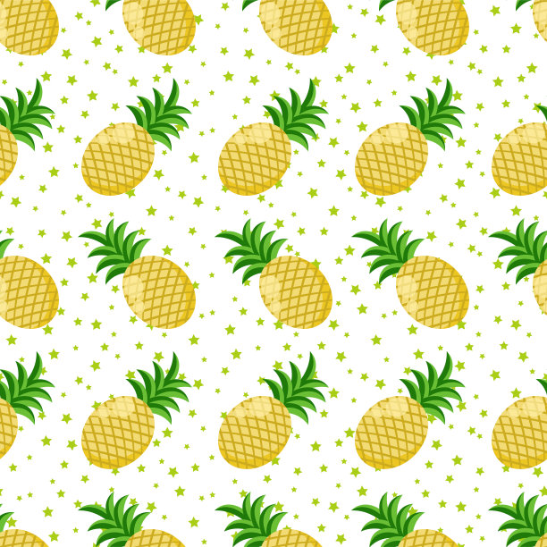 菠萝无缝模式图片下载