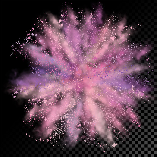 白色粉末爆炸图片下载