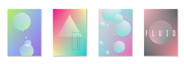 全息流体设置径向圆图片下载