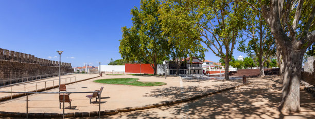 圣塔伦的太阳花园和观景楼图片下载