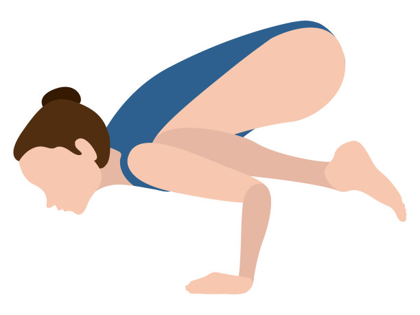 女孩练习瑜伽图片下载