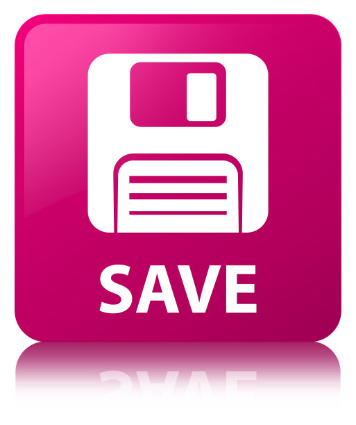 保存(软盘图标)粉色方形按钮图片下载