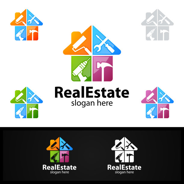 具有房屋维修概念的房地产图片下载