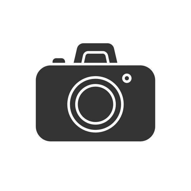 黑色孤立图标的照片相机在白色背景。照片相机的剪影。图片下载