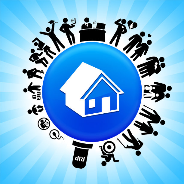 住宅生命周期阶段的生活背景图片下载