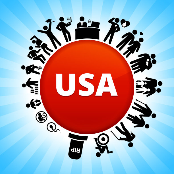 美国生命周期阶段的生活背景图片下载