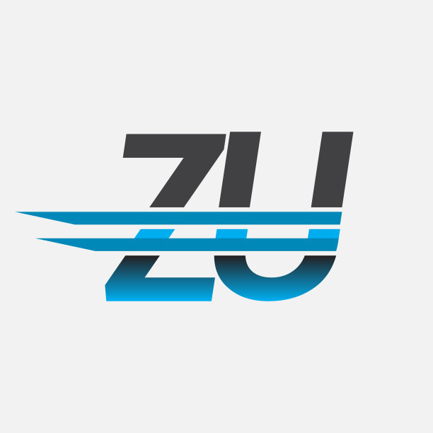 公司名称为黑色和蓝色。图片下载