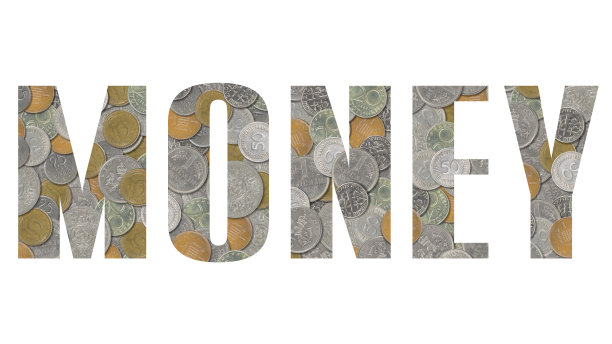 钱一词与旧硬币有关图片下载