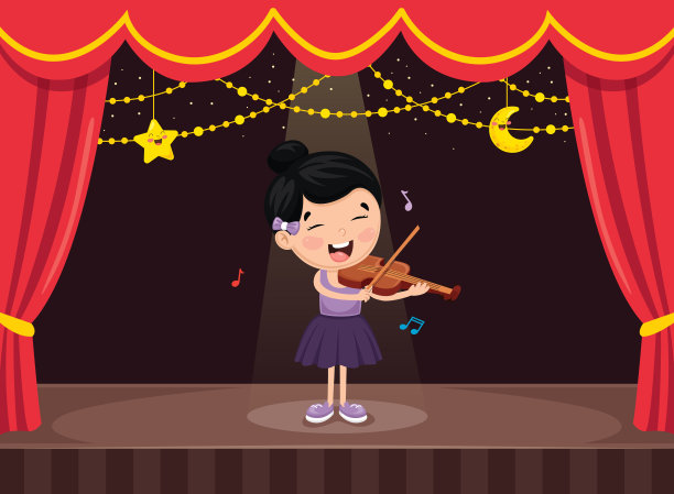 矢量插图的孩子艺术图片下载