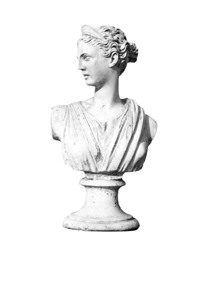 孤立女性半身像图片下载