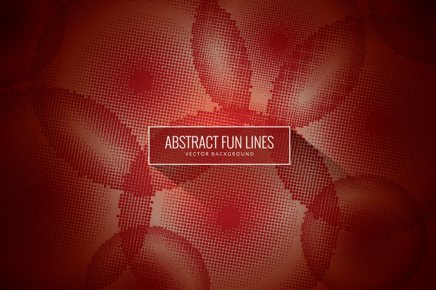 红色模糊背景与半色调效果图片下载