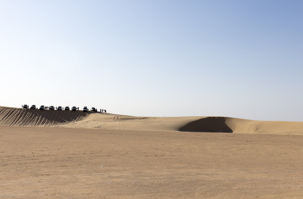 撒哈拉沙漠的炎热一天图片下载