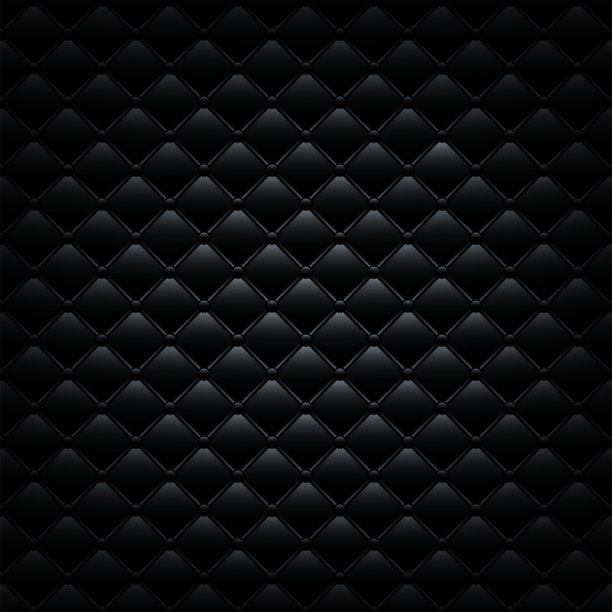 黑色皮沙发套。向量豪华背景。图片下载