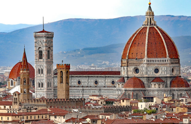 佛罗伦萨大教堂的大圆顶图片下载