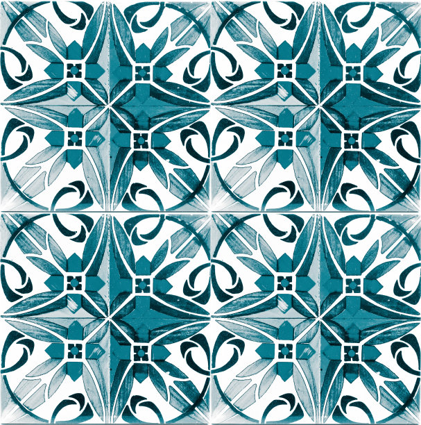 葡萄牙阿祖列霍瓷砖墙图片下载