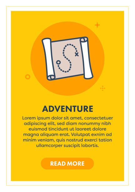 冒险概念横幅图片下载