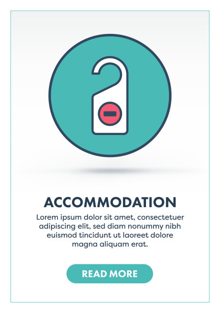 住宿概念横幅图片下载