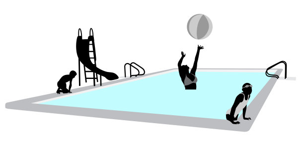 水花泳池图片下载