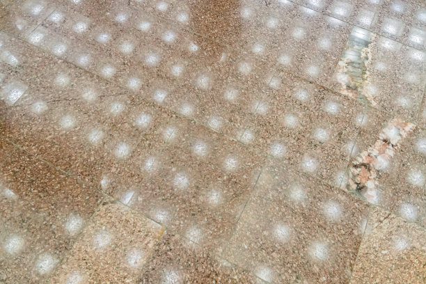 花岗岩地板和天花板的倒影。无缝纹理背景图片下载