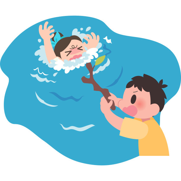 去救一个溺水的女人和男人图片下载