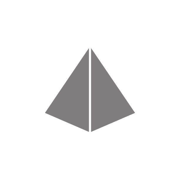 金字塔矢量图标。网络图标。优质的平面设计。标志，轮廓符号的收集，简单的图标网站，网页设计，移动应用程序图片下载