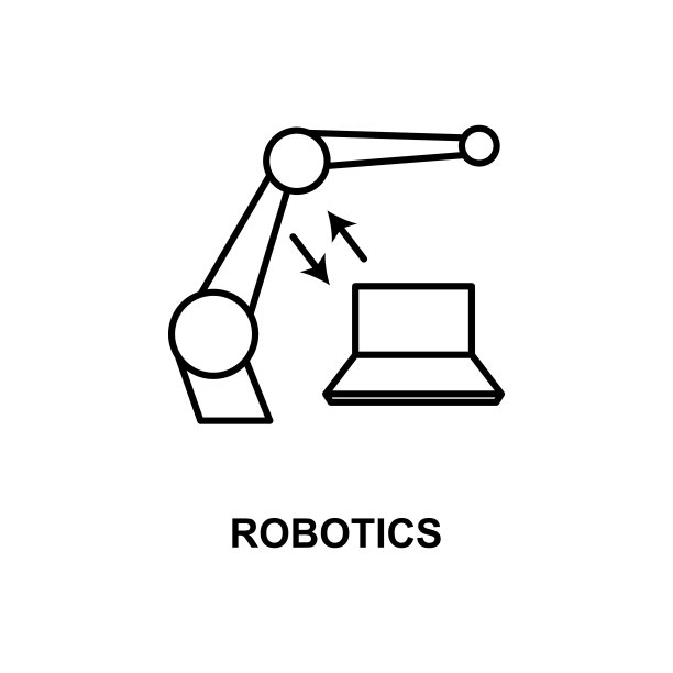 机器人图标。技术元素图标名称为移动概念和web应用程序。细线机器人图标可以用于网络和移动。溢价图标图片下载