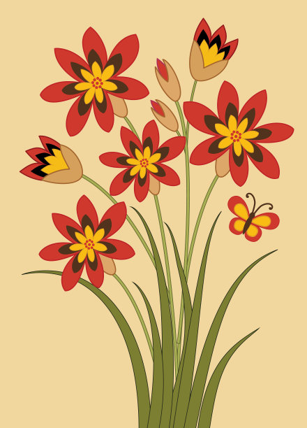 花的背景。图片下载