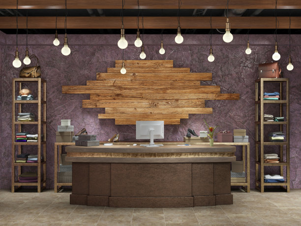 精品室内3d插画图片下载