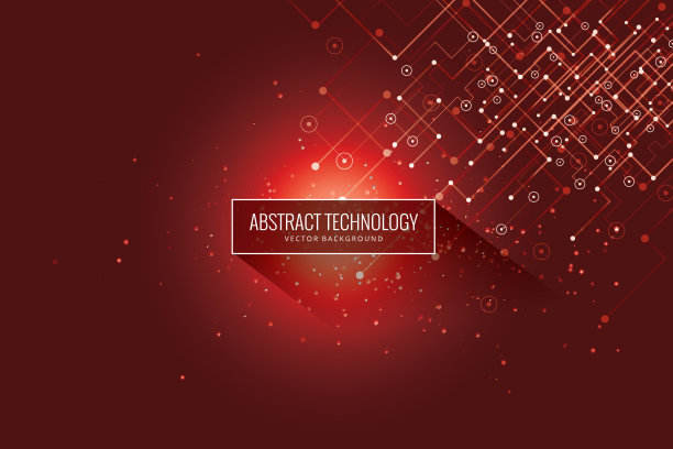 抽象未来的电路板，高计算机技术背景图片下载