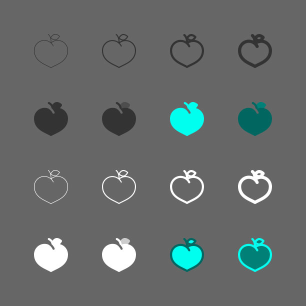 桃子图标 - 多系列图片下载