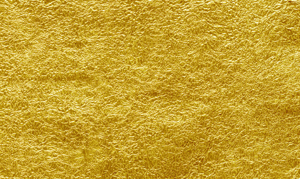 黄叶金箔质地光泽图片下载