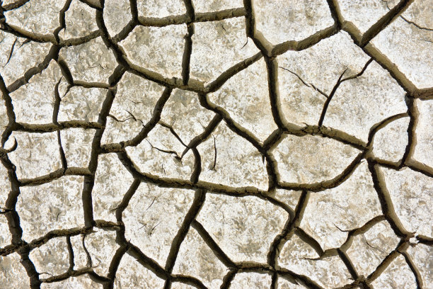 背景图案的褐色开裂的地面图片下载