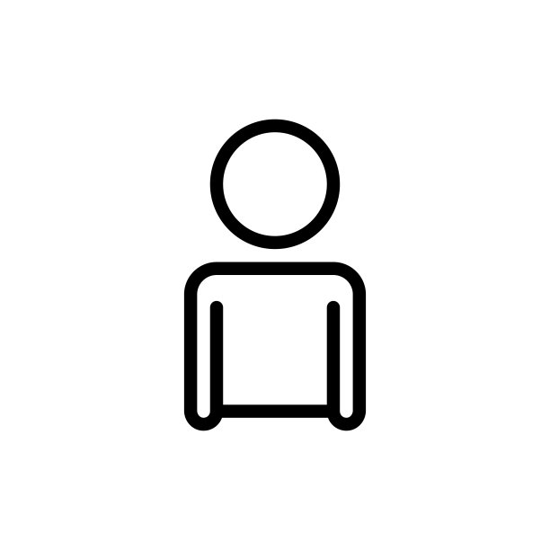 男人图标矢量插图图片下载
