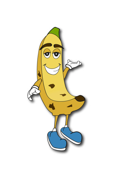 香蕉的微笑图片下载