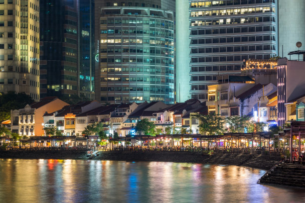 船码头,新加坡图片下载