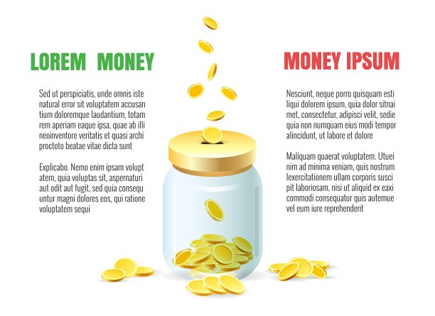 钱矢量图素材ID：318433914