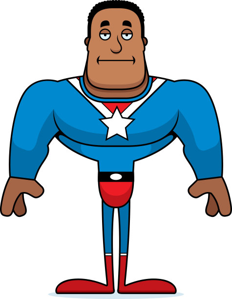 卡通无聊的超级英雄图片下载