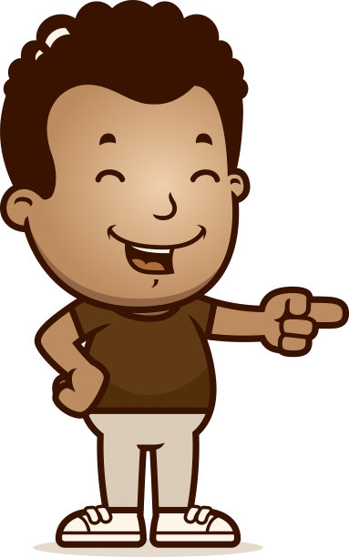 卡通男孩笑图片下载