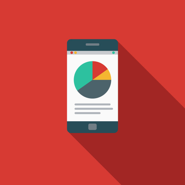 移动统计平面设计SEO图标图片下载