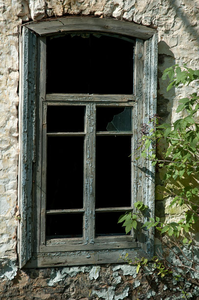 正面旧窗图片下载