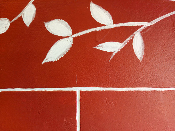 白画树叶图片下载